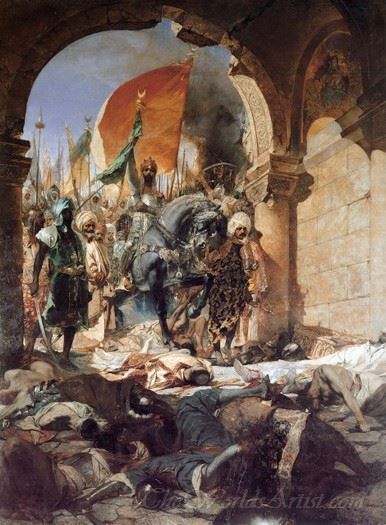 The Entrance Of Mahomet Ii Into Constantinople