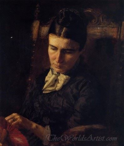 Portrait Of Sarah Ward Brinton