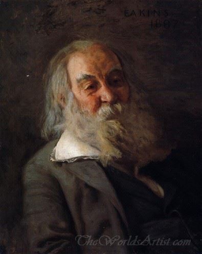Portrait Of Walt Whitman
