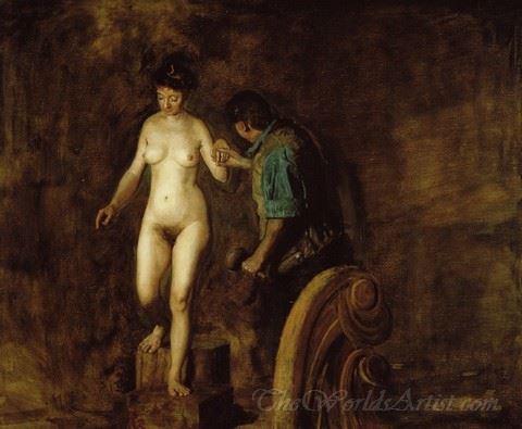 William Rush And His Model