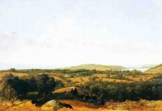View Of Narragansett Bay Near Warwick Rhode Island