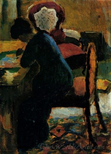 Elisabeth Am Schreibtisch (Elisabeth At The Desk)