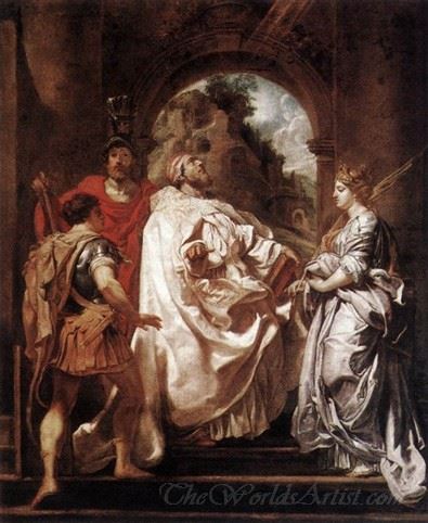 St Gregory The Great With Saints