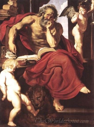 St Jerome In His Hermitage