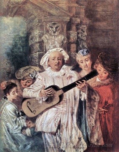 Gilles Pierrot And His Family