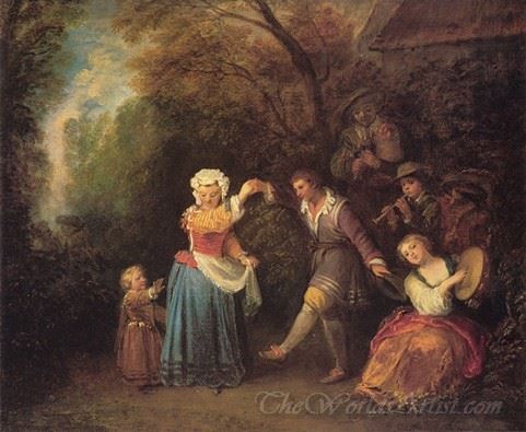 La Danse Champetre (The Rural Dance )